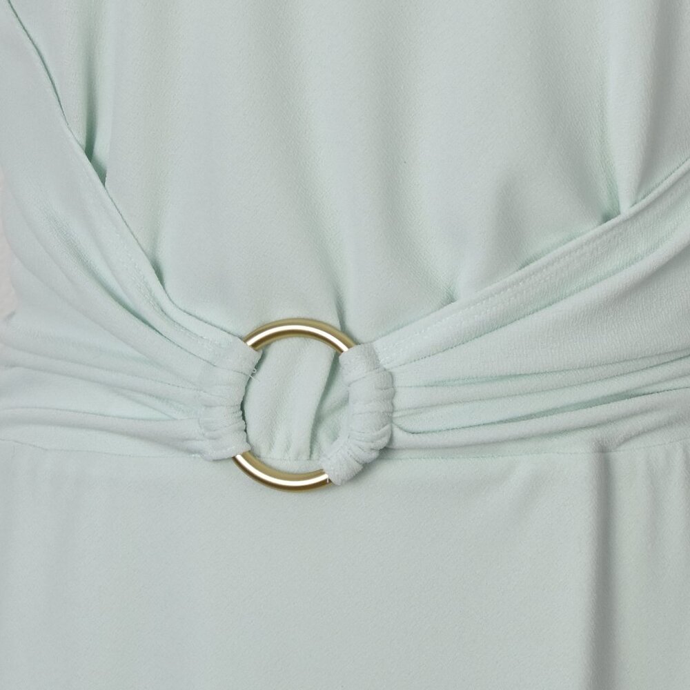 Calvin Klein Wrap Style Dress Mint - 12 - Picture 3 of 10